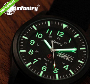 Армійські наручний годинник Infantry 24H Luminous Sport